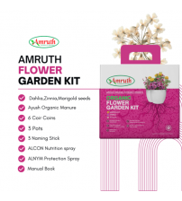 Amruth Organic Flower Garden Kit